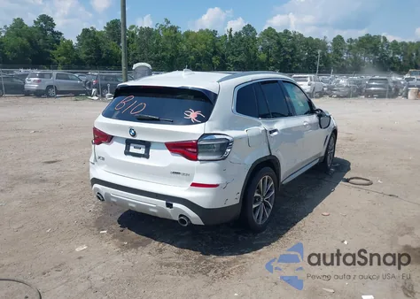 2019 BMW X3 xDrive30I z USA, uszkodzony, nr VIN 5UXTR9C57KLR03194